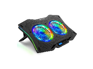 Base Gamer Rgb Para Notebook 17,3 Usb Nbc-400bk C3tech