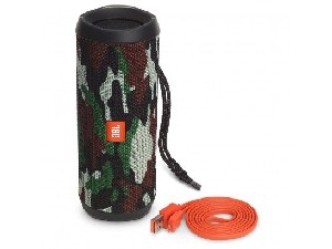 Caixa de Som JBL Flip 4 Bluetooth 2x8W Camuflada 