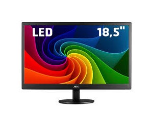 Monitor LCD LED AOC 18.5 Polegadas HD Widescreen E970SWNL