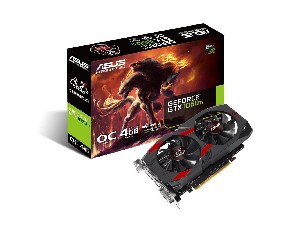 Placa de Vídeo VGA NVIDIA ASUS GEFORCE GTX 1050 TI 4GB GDDR5 CERBERUS
